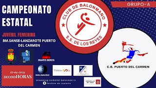 (JUV-FEM) BM.SANSE-LANZAROTE PUERTO DEL CARMEN Campeonato Estatal 2024