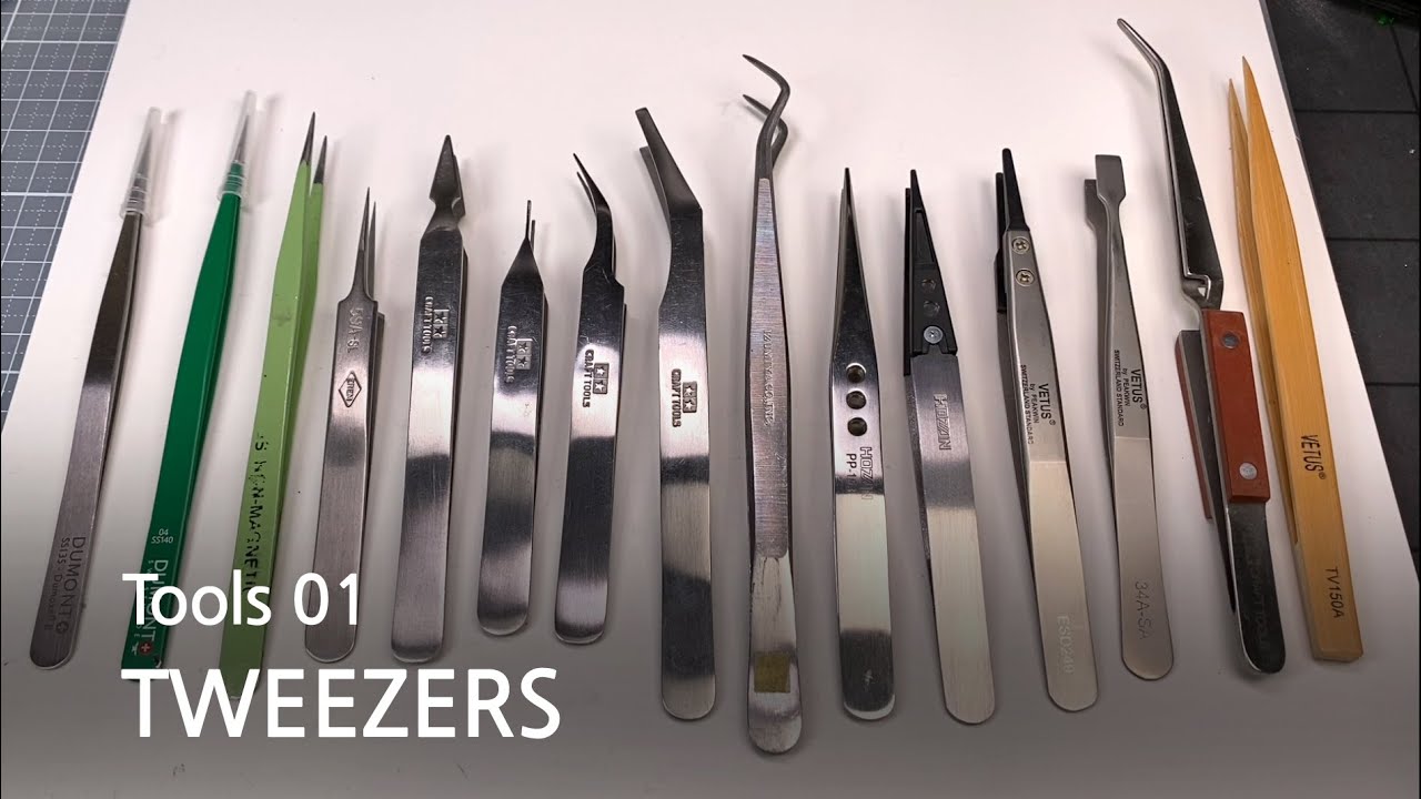 The Best tweezers for scale modellers ?? PIXNOR Tweezer Review 