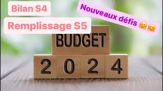 💋Budget #31💋 | MAI | Bilan S4 Remplissage S5 #remplissage #bilan