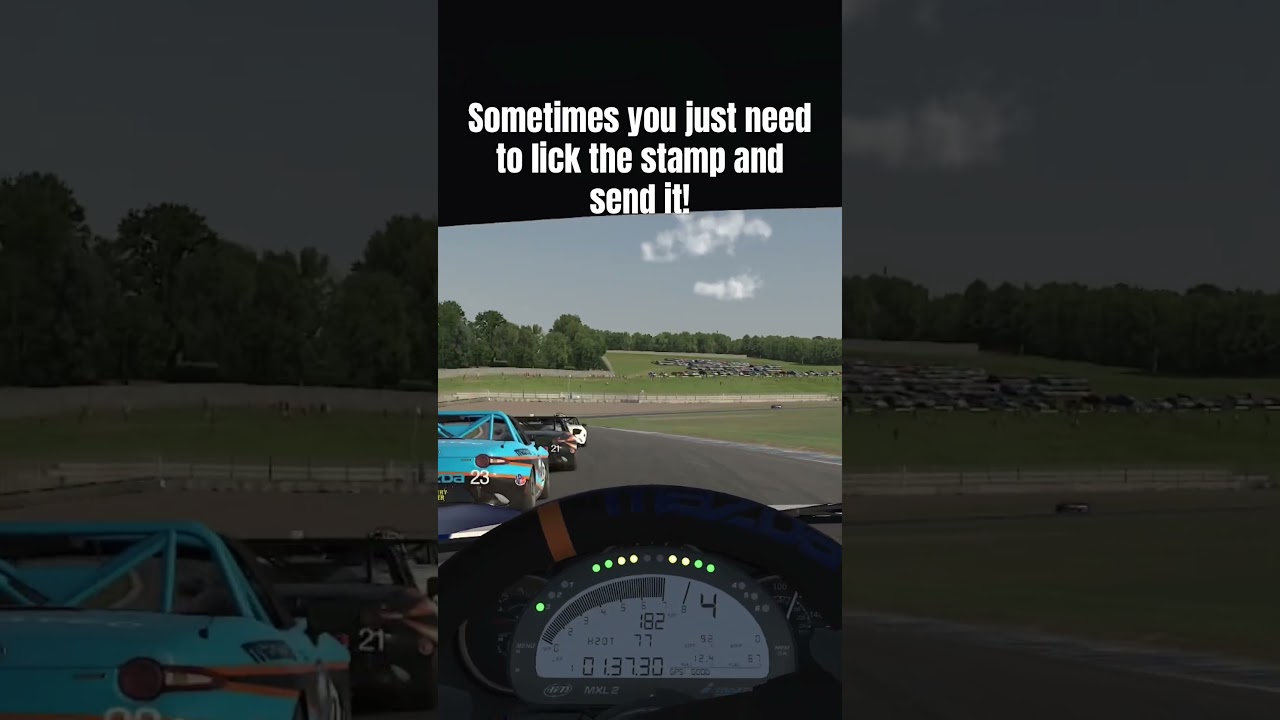 Lick the stamp and send it! 