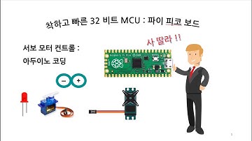 서보 모터 컨트롤 : 파이 피코 보드 사용 아두이노 코딩 # 49