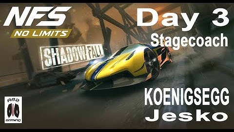NFS: No Limits | KOENIGSEGG Jesko (Day 3) | NFSNL Shadow Fall | Material Guide