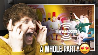 A WHOLE PARTY! (BTS Perform ‘Butter’ & ‘Dynamite’ on Sirius XM | Live Reaction)