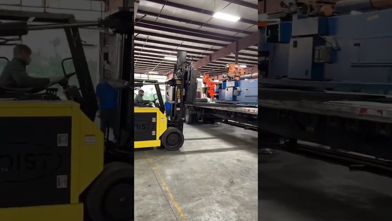 30,000lb, 36ft long Schwarze-Wirtz CNC Tube Bender 