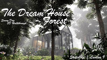 The Dream House - Forest | Lumion 9 Pro | Walkthrough | Use your earphone for real experience