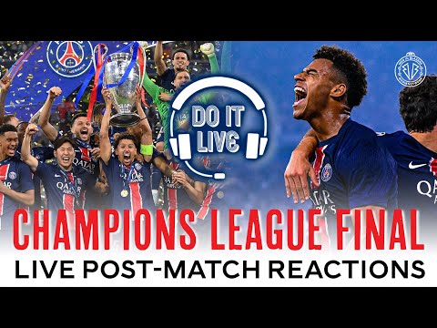 PSG vs Inter Milan Champions League Final LIVE Reactions with Rory Smith from Munich!