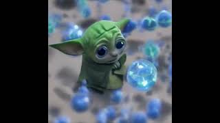 Baby Yoda and Spirt Orbs