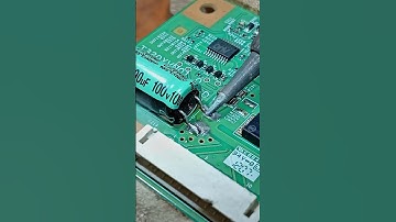 he used tin paste #component #pcb #replacement