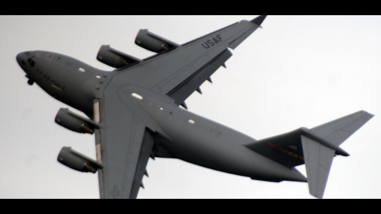 USAF C-17 GLOBEMASTER III AWESOME TACTICAL DEMO!!! - YouTube