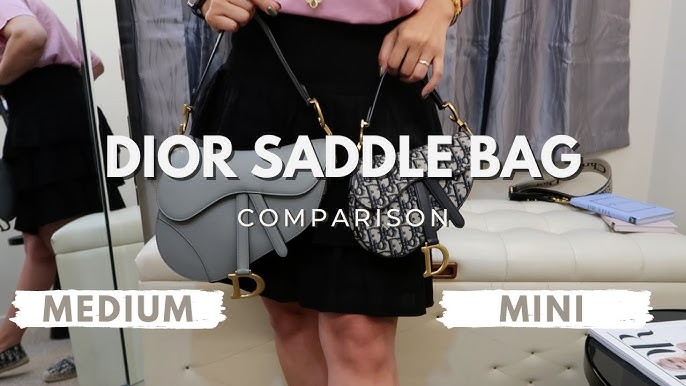 Dior Saddle Bag Size Comparison – diary of a personal shopper