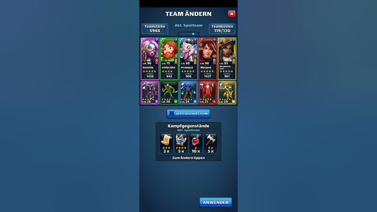 Empires and Puzzles Heldenkunde ( Little John & Krampus ) YouTube