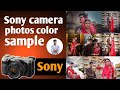 Sony camera photography colour
