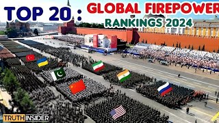 Global Firepower Rankings 2024 | Top 20 Powerful Military In The World