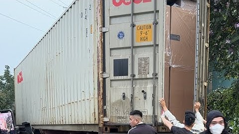 DVH Audio về hàng full cont 40 feed loa sự kiện