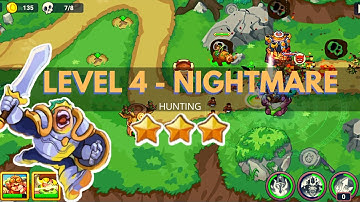 King of Defense 2: Level 4 NIGHTMARE / GAMEPLAY  / GUIDE / WALKTHROUGH