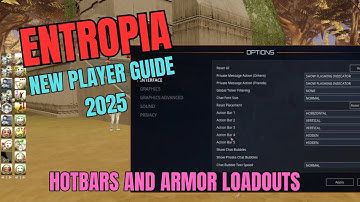 Entropia - New Player Guide 2025 - Hotbars and Loadouts
