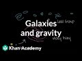 Galaxies and gravity | Earth in space | Middle school Earth and space science | Khan Academy