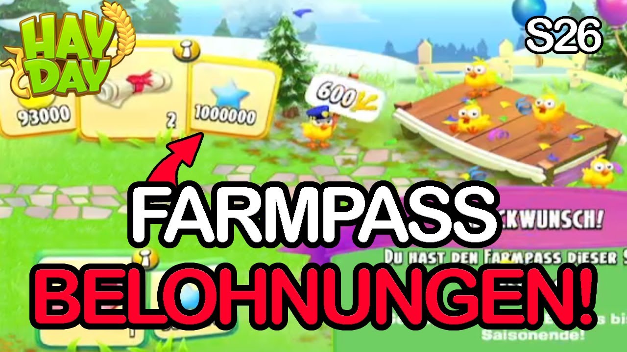 Hay Day Wie Viel Kostet Die Stadt SO EINFACH UND VIEL XP 😍 Hay Day Farmpass S26 Belohnungen! | SyromerB