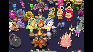 My Singing Monsters Phorsphoran Phlox And Awakened Light Island Titan (With Skypainting Skin)