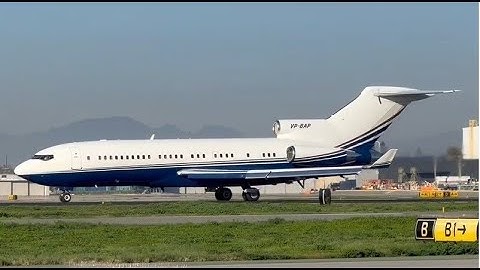 Boeing 727-21 FINAL FLIGHT VP-BAP (727-100 )