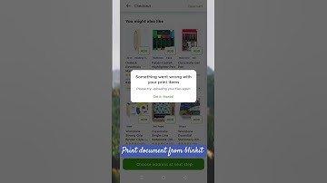How to print documents from blinkit.   #ytshorts #tech #blinkit