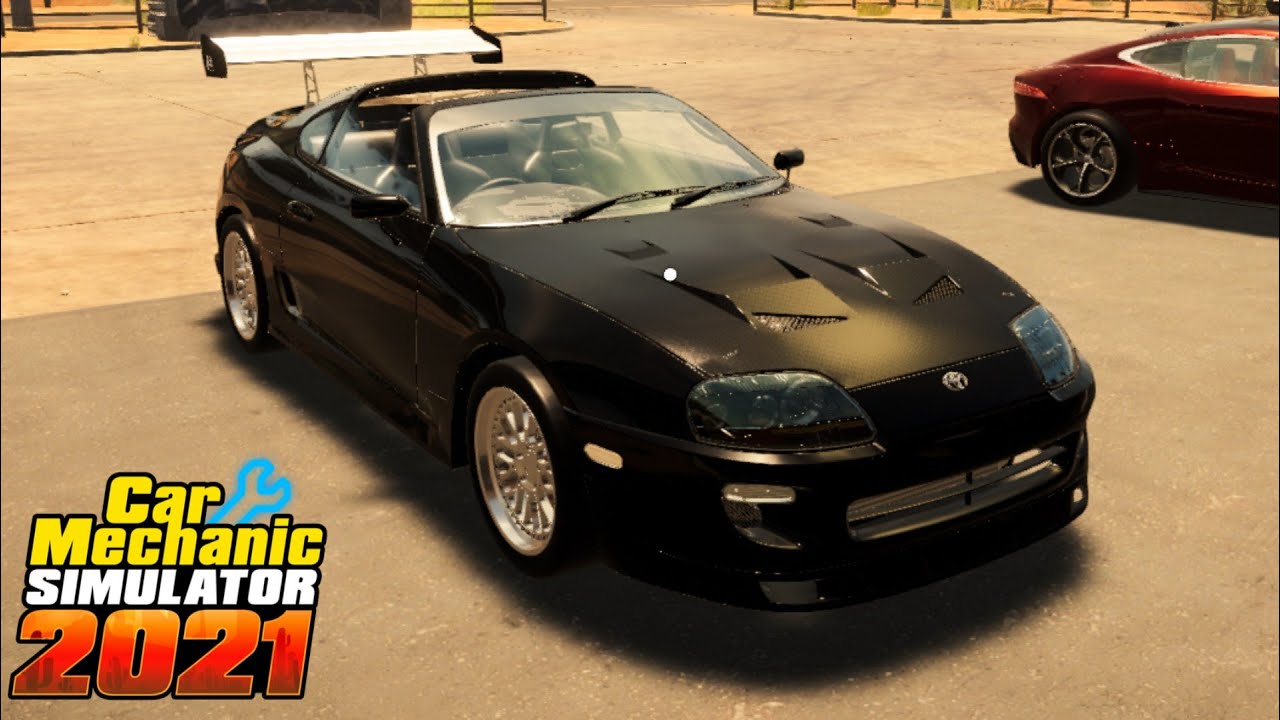 Building a Toyota Supra in 32 Minutes! | Car Mechanic Simulator 2021 ...
