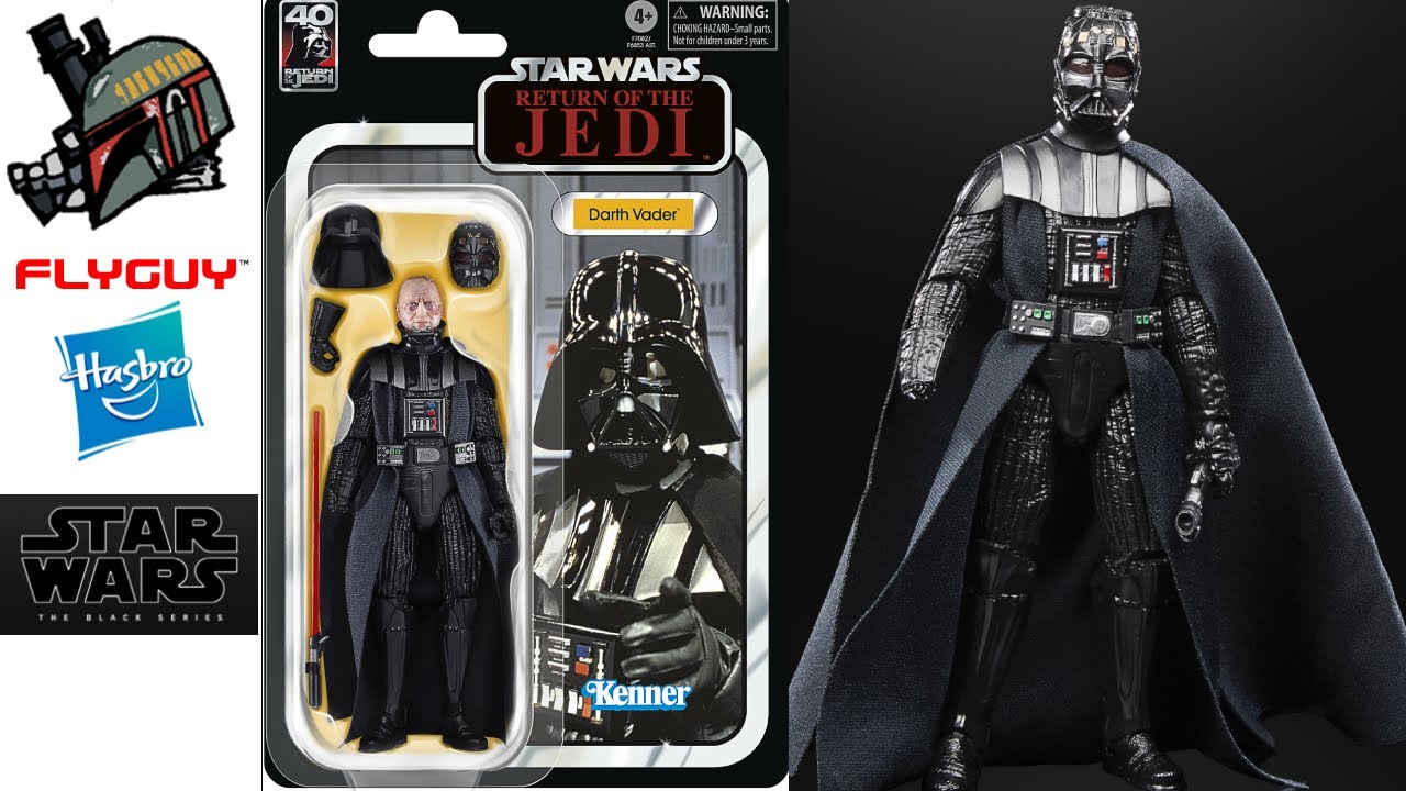 Star Wars The Black Series Darth Vader 40th Anniversary Action Figures (6”)  - Star Wars