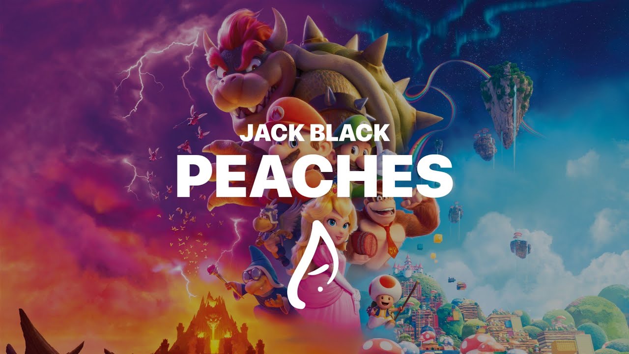 Peaches, música interpretada por Jack Black em filme de Super