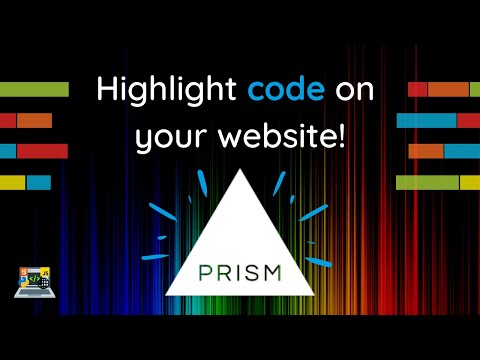 Highlight code on your website using PrismJS