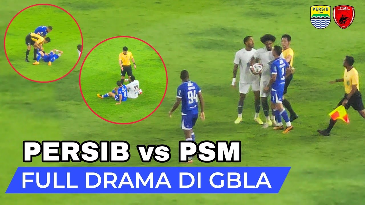 DRAMA DI GBLA || PERSIB VS PSM Makassar 