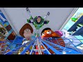 🔴 VR 360° Toy Story Roller Coaster Video