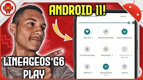 MOTO G6 PLAY ANDROID 11 INCRÍVEL 😍! LineageOS 18.1  (CUSTOM ROM) MINI REVIEW