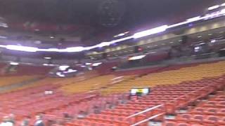 Entrance in the American Airlines Arena in Miami