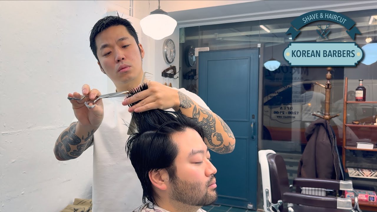 💈ASMR Relaxing Barbershop Haircut | Barber Birdman at Mr.Owl Barbershop