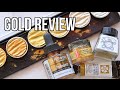 Gold Ink/Watercolor Review & Comparison!