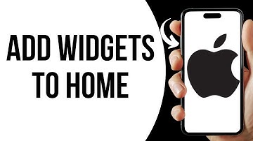 How to put widgets on iPhone home screen ?