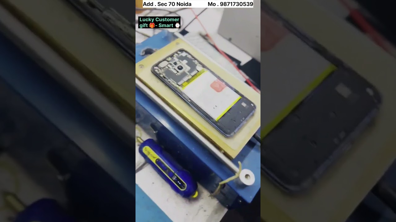 OnePlus 7 Battery🔋Change in 10min 🔥 #youtubeshorts #shorts #music #repairing