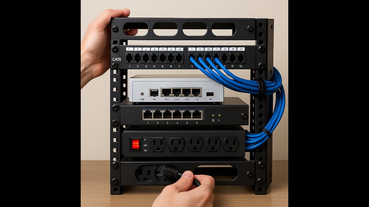 10 Inch Rack Build 10-inch rack build - update - YouTube