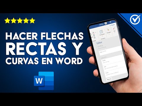 Cómo hacer en WORD flechas rectas, inclinadas y curvas con el teclado solamente