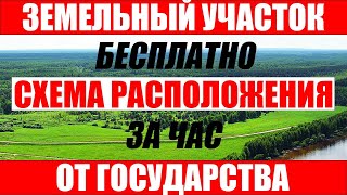 Схема расположения земельного участка. Бесплатные и платные способы.