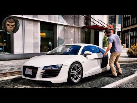 ► GTA 6 Graphics - ✪ REDUX - Audi R8 Gameplay! Ultra Realistic Graphic ENB MOD PC - 1080p 60 FPS