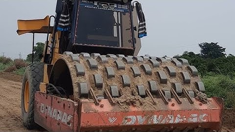 Amazing Machines👍Hugh Powerful Sheepfoot Compactor Roller Machine 😁#viral #shorts #getsubscribers