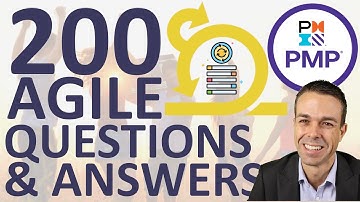 200 AGILE PMP Questions and Answers - the BEST Preparation for the Exam!