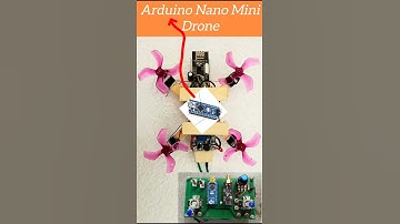 Arduino Nano Mini Fpv Drone| Long Range Mini Drone|Make a drone #shorts #drone #diy #viral