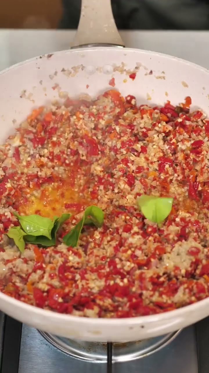 Sambal cakalang asap khas manado