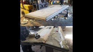 semi trailer door repair