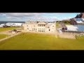 Scotland   the home of golf  by drone