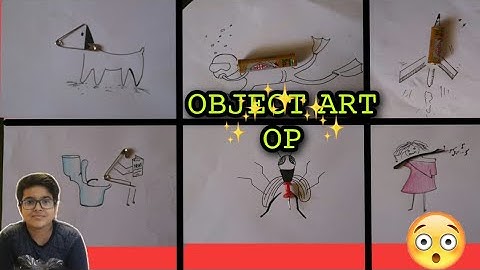 4 Creative Drawings Using Everyday Objects