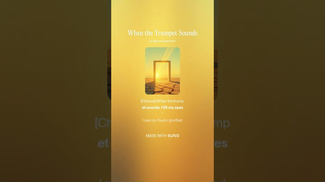 When the Trumpet Sounds, Worship song, Hym, Christian Music, Markpi Studio