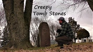 Unique Grave Stones ~ Historic Schaefferstown Cemetery